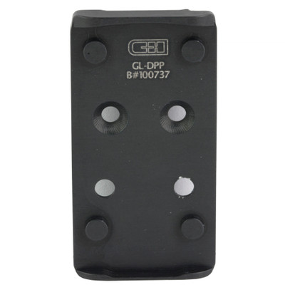 CHPWS Red Dot Optic Adapter Plate - Glock MOS to Leupold Delta Point Pro / EOTech EFLX CHPWS Red Dot Optic Adapter Plate - Glock MOS to Leupold Delta Point Pro / EOTech EFLX