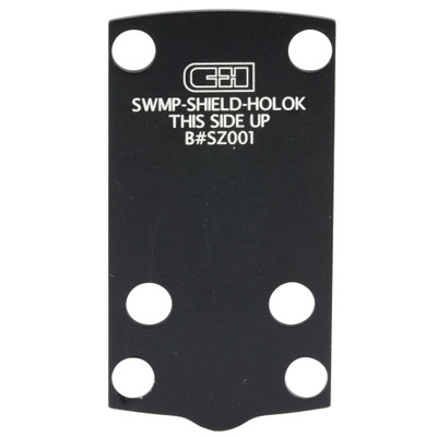 CHPWS Red Dot Optic Adapter Plate - Smith & Wesson M&P® Shield Plus to Holosun 407K / 507K CHPWS Red Dot Optic Adapter Plate - Smith & Wesson M&P® Shield Plus to Holosun 407K / 507K