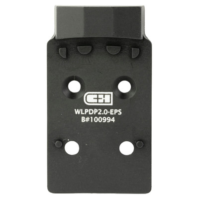 CHPWS Red Dot Optic Adapter Plate - Walther Defense PDP 2.0 to Holosun EPS / EPS Carry
