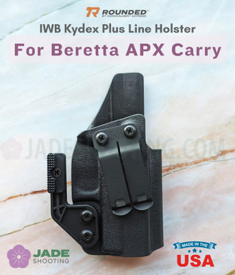 Rounded Plus Line IWB Kydex Holster for Beretta APX Carry Rounded Plus Line IWB Kydex Holster for Beretta APX Carry