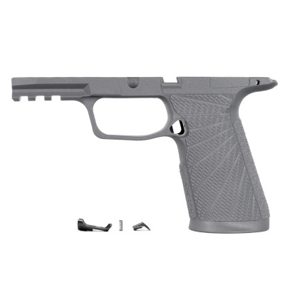 Wilson Combat WCP365 XMACRO Grip Module for P365 XMacro  (No Manual Safety) - Gray Wilson Combat WCP365 XMACRO Grip Module for P365 XMacro  (No Manual Safety) - Gray