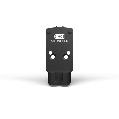 CHPWS Red Dot Optic Adapter Plate - Sig P320 Legion w/ R1P/DPP Cut to Trijicon RMR / SRO / Holosun 407C / 507C / 507Comp / 508T & 10-8 Rear Sight