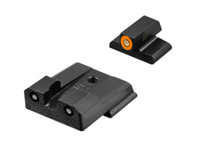 XS Sights R3D 2.0 Tritium Night Sights for HK P30, 45, 45C & VP9 - Orange Front XS Sights R3D 2.0 Tritium Night Sights for HK P30, 45, 45C & VP9 - Orange Front