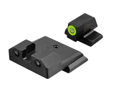 XS Sights R3D 2.0 Tritium Night Sights for Smith & Wesson M&P & M2.0 Full Size & Compact - Green Front XS Sights R3D 2.0 Tritium Night Sights for Smith & Wesson M&P & M2.0 Full Size & Compact - Green Front