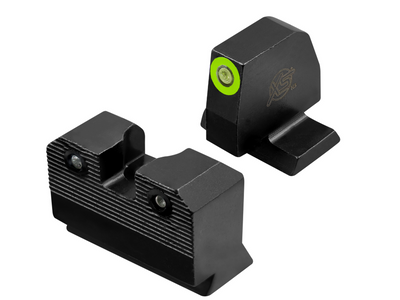 XS Sights R3D 2.0 Suppressor Height Tritium Night Sights for Smith & Wesson M2.0 Full Size & Compact Optic Ready - Green Front XS Sights R3D 2.0 Suppressor Height Tritium Night Sights for Smith & Wesson M2.0 Full Size & Compact Optic Ready - Green Front