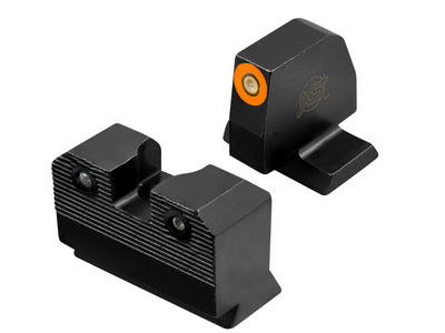 XS Sights R3D 2.0 Suppressor Height Tritium Night Sights for Smith & Wesson M2.0 Full Size & Compact Optic Ready - Orange Front XS Sights R3D 2.0 Suppressor Height Tritium Night Sights for Smith & Wesson M2.0 Full Size & Compact Optic Ready - Orange Front