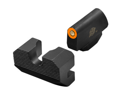 XS Sights Minimalist Revolver Tritium Night Sights for Smith & Wesson K & L Frame .44 MAG - Orange Front XS Sights Minimalist Revolver Tritium Night Sights for Smith & Wesson K & L Frame .44 MAG - Orange Front