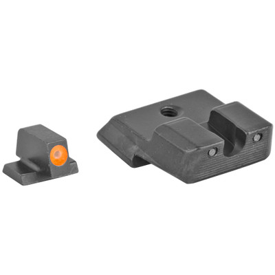 Trijicon HD Night Sights for Smith & Wesson M&P / SD9 / SD40 - Orange Front Trijicon HD Night Sights for Smith & Wesson M&P / SD9 / SD40 - Orange Front