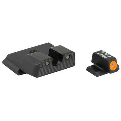 Trijicon HD Night Sights for Smith & Wesson M&P SHIELD, SHIELD Plus & SHIELD 2.0 - Orange Front Trijicon HD Night Sights for Smith & Wesson M&P SHIELD, SHIELD Plus & SHIELD 2.0 - Orange Front