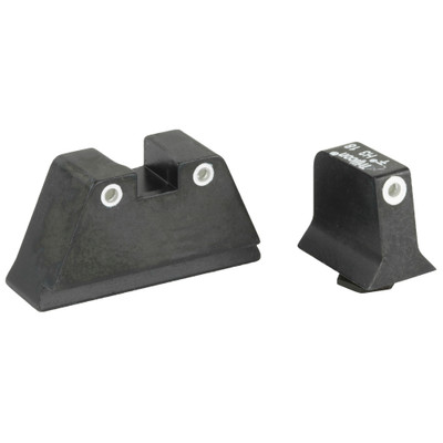 Trijicon Suppressor/Optic Height Sights for Glock Standard Frames 17, 17L, 19, 22, 23, 24, 25, 26, 27, 28, 31, 32, 33, 34, 35, 37, 38, 39 and 45 Trijicon Suppressor/Optic Height Sights for Glock Standard Frames 17, 17L, 19, 22, 23, 24, 25, 26, 27, 28, 31, 32, 33, 34, 35, 37, 38, 39 and 45