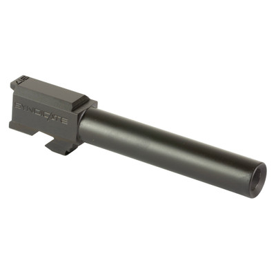 Agency Arms Syndicate Drop-In Barrel Glock 17 Gen 1-4 - Diamond Like Carbon (DLC) Finish Agency Arms Syndicate Drop-In Barrel Glock 17 Gen 1-4 - Diamond Like Carbon (DLC) Finish