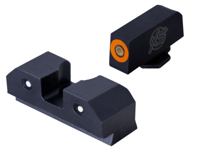 XS Sights R3D Tritium Night Sights for Glock - Orange Front XS Sights R3D Tritium Night Sights for Glock - Orange Front