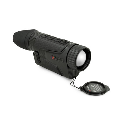 Nocpix LUMI H35 Compact Thermal Monocular Top right side view cap off Nocpix LUMI H35 Compact Thermal Monocular Top right side view cap off
