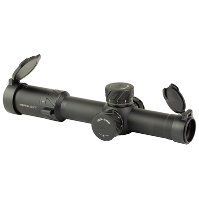 Meprolight MVO 1 8x28mm LPVO Riflescope right side view caps open