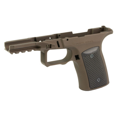 Sharps Bros SBGM27 Grip Module for Ruger RXM Bronze Black Anodized Aluminum Grips Angled View