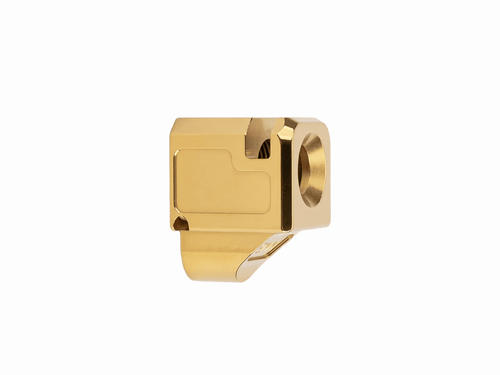 Zaffiri Precision Blowhole Compensator for Glock 43 / 43X / 48 – TiN (Gold)