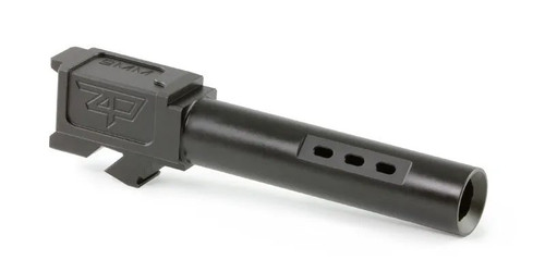 Zaffiri Precision PORTED Barrel for Glock 19 Gen 5 - Black