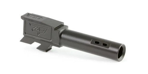 Zaffiri Precision PORTED Barrel for Glock G43 / G43X - Black Nitride