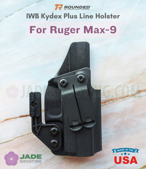 Rounded Plus Line IWB Kydex Holster for Ruger Max-9