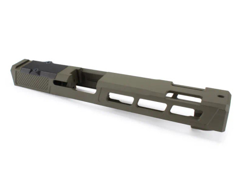 Zaffiri Precision ZPS.P Ported Slide - Glock 34 Gen 3 - OD Green