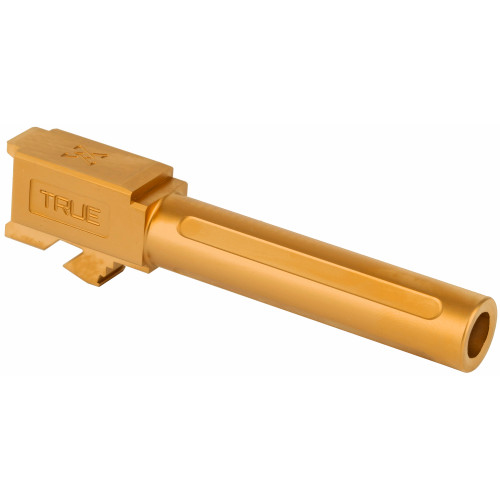 True Precision Drop in Barrel for Glock 19 Gen 1-5  - Gold Titanium Nitride