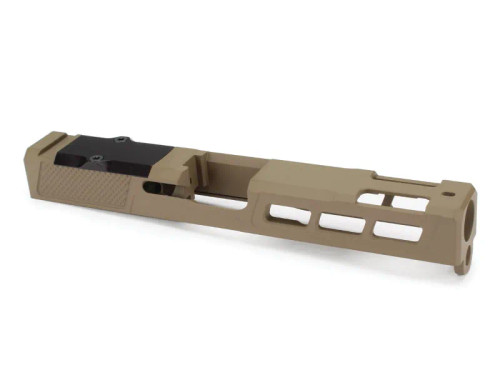 Zaffiri Precision ZPS.P Ported Slide for Glock 17 Gen 3 - Flat Dark Earth (FDE)