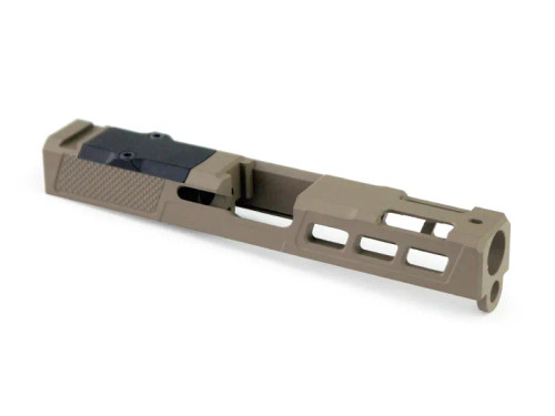 Zaffiri Precision ZPS.P Ported Slide for Glock 19 Gen 3 -Flat Dark Earth (FDE)