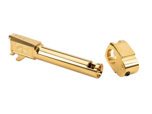 Zaffiri Precision Threadless Compensator for Sig P365 - TiN (Gold)