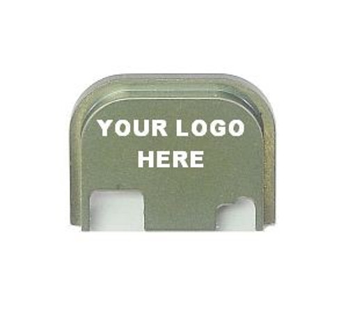 OD Green Custom Graphic Rear Slide Cover Plate for Glocks