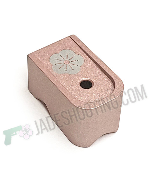 Jade Shooting Rose Gold +2 Magazine Extension for Glock 43