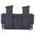 Rounded OWB Kydex Double Magazine Holster Pouch - 9mm/.40S&W Double Stack