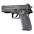 Hogue Sig Sauer P226 Piranha Grip G10 - G-Mascus Black/Gray Finish