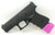 RYG Magazine Extension for Glocks Pink Purple Black Blue Red Chrome