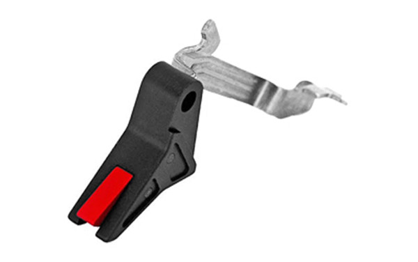 True Precision AXIOM Trigger for Glock 43/43X/48 - Black with Red Safety