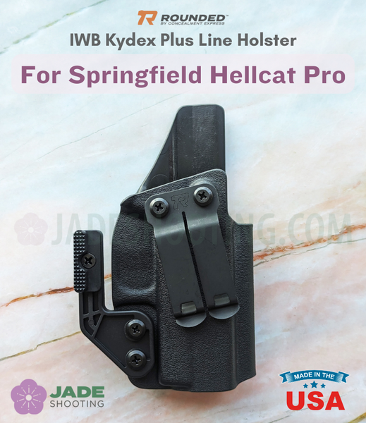 Rounded Plus Line IWB Kydex Holster for Springfield Hellcat Pro