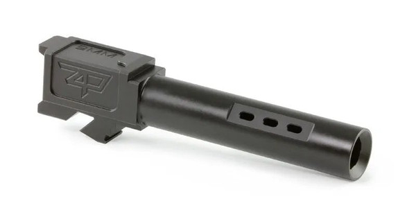 Zaffiri Precision PORTED Barrel for Glock 19 Gen 1-4 - Black