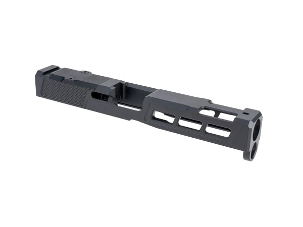 Zaffiri Precision ZPS.P Ported Slide for Glock 17 Gen 5 - Black