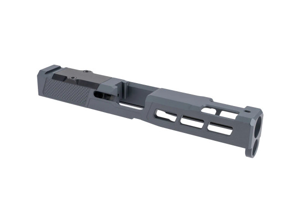 Zaffiri Precision ZPS.P Ported Slide for Glock 17 Gen 5 - Sniper Grey