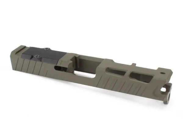 Zaffiri Precision ZPS.4 Slide for Glock 19 Gen 3 - OD Green