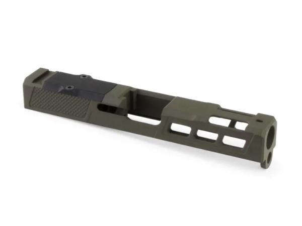 Zaffiri Precision ZPS.P Ported Slide for Glock 19 Gen 3 - OD Green
