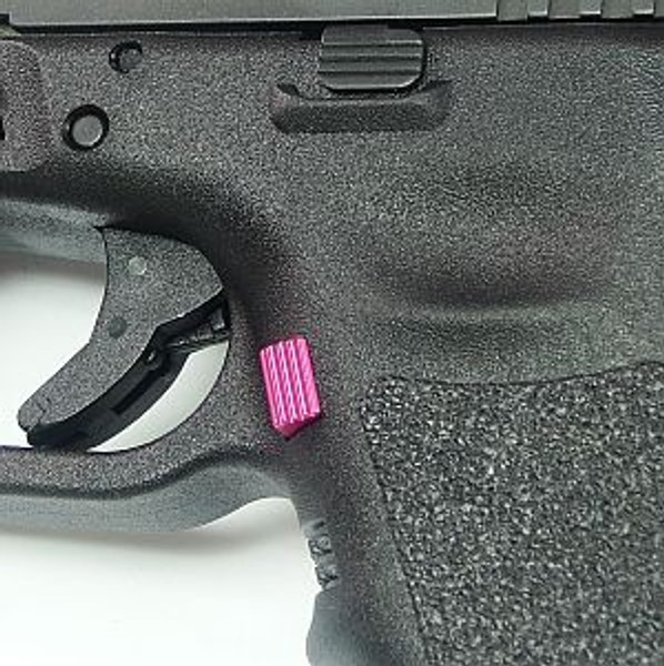 RYG Stock Length Magazine Release for Glocks Pink Purple Chrome OD Green Blue Red