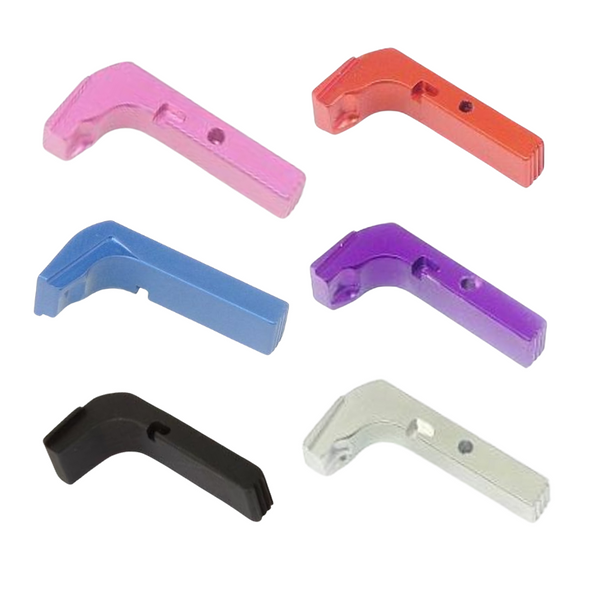 RYG Extended Length Magazine Release for Glock Gen 3 Pink Purple Chrome  Blue Red