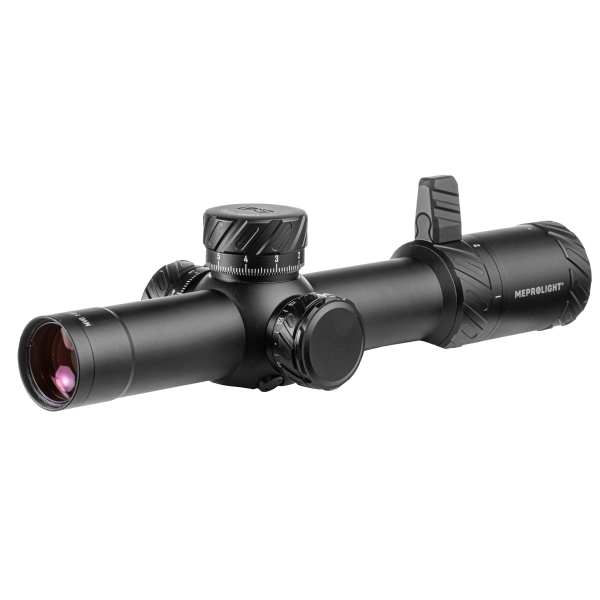 angled side view Meprolight MVO 1 8x28mm LPVO Riflescope