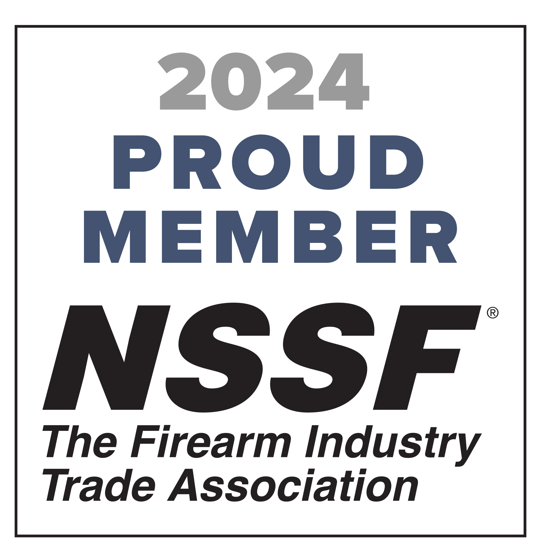 2023 NSSF member ( The Firearm Industry Trade Association )