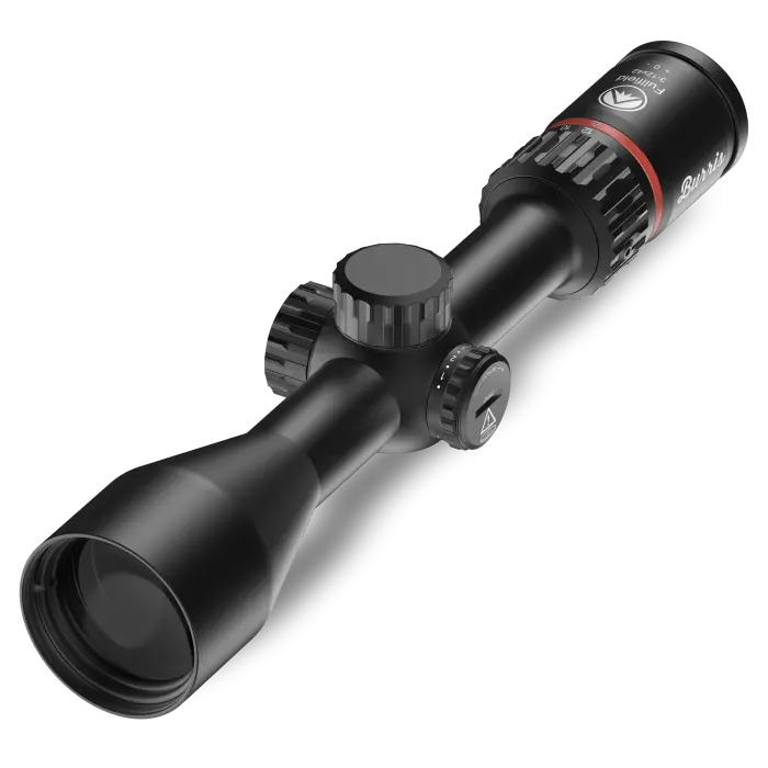 left facing downward angle Burris Fullfield 3 12x42mm Riflescope