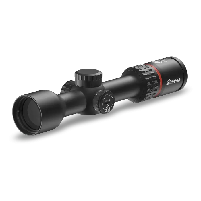 Left Facing Front Angle Burris Fullfield 2 8x35mm Riflescope