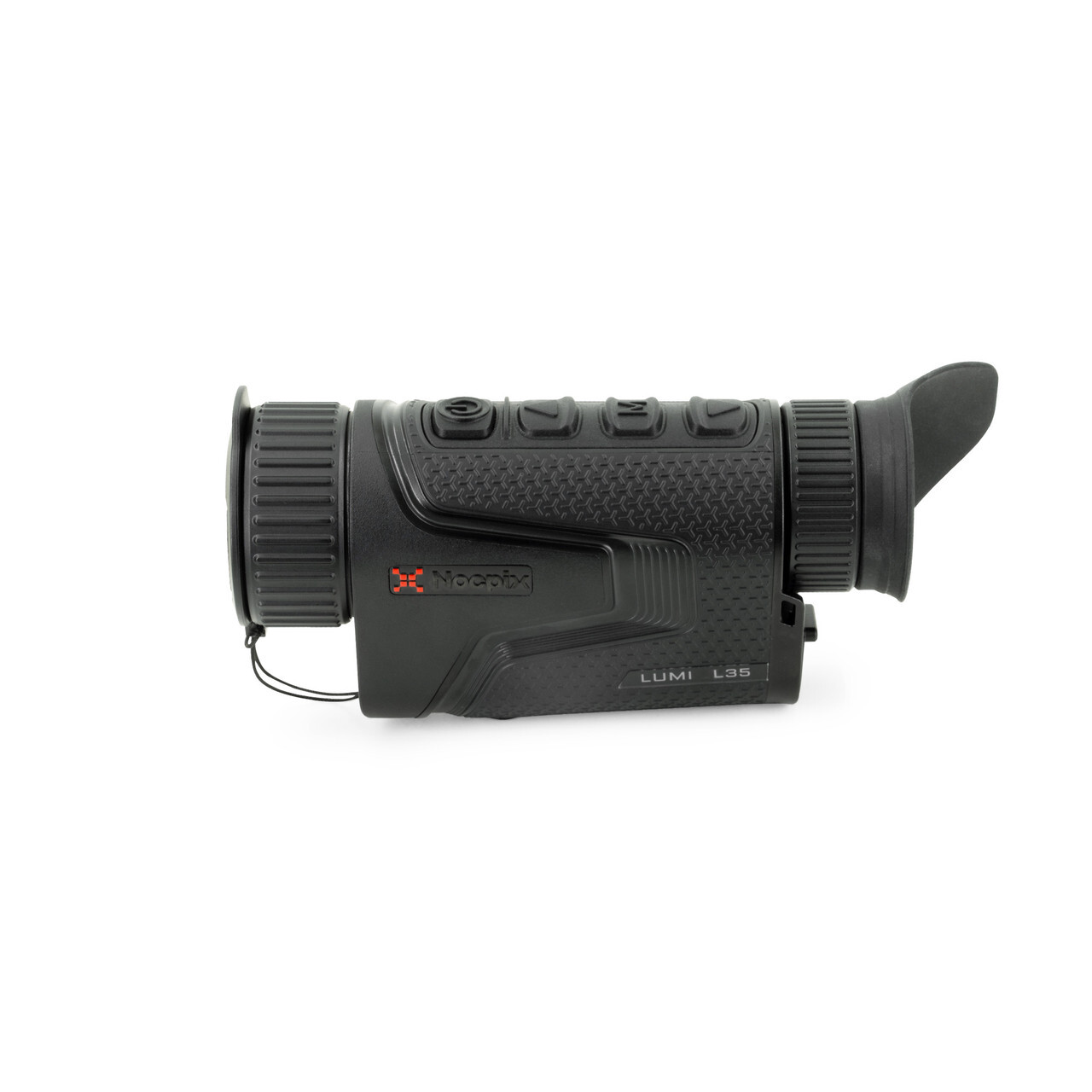 Left side view Nocpix LUMI L35 Compact Thermal Monocular