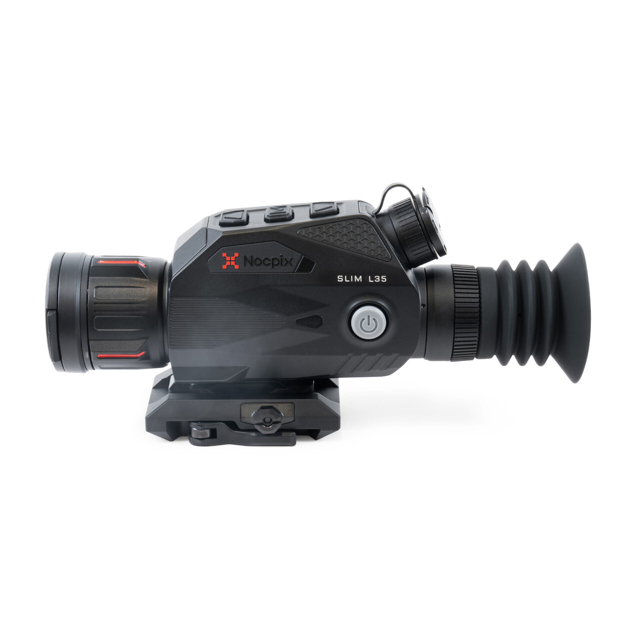 Left side view Nocpix Slim L35 Thermal Rifle Scope