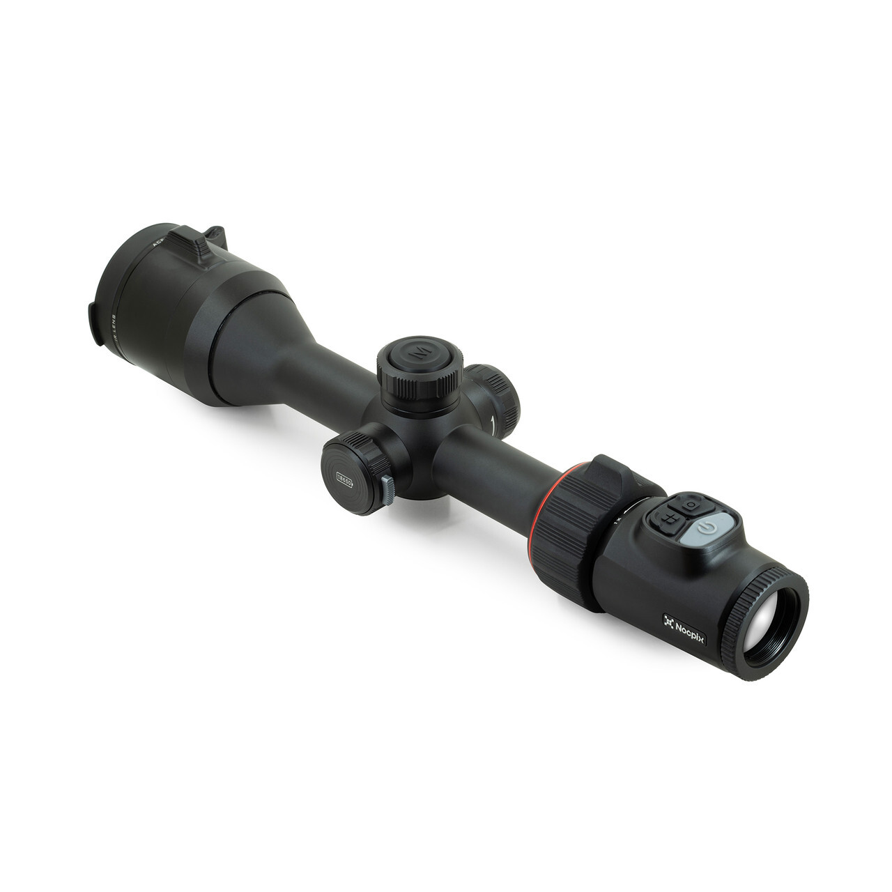 Rear left side view cap on Nocpix ACE L35 Thermal Rifle Scope
