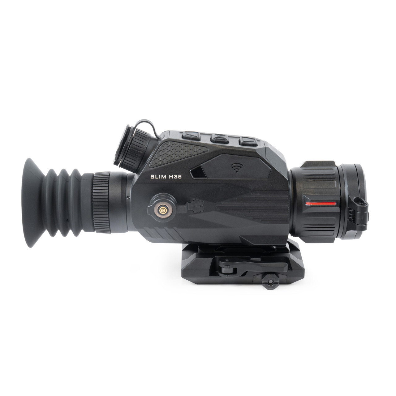 Right side view Nocpix Slim H35 Thermal Rifle Scope